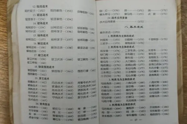  Diagram 2 Classification of tactics 战术 from Wang Guilong's book 02