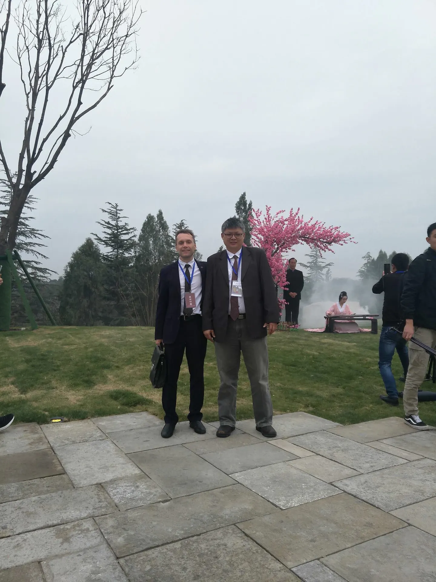 Meeting with the author in 2018