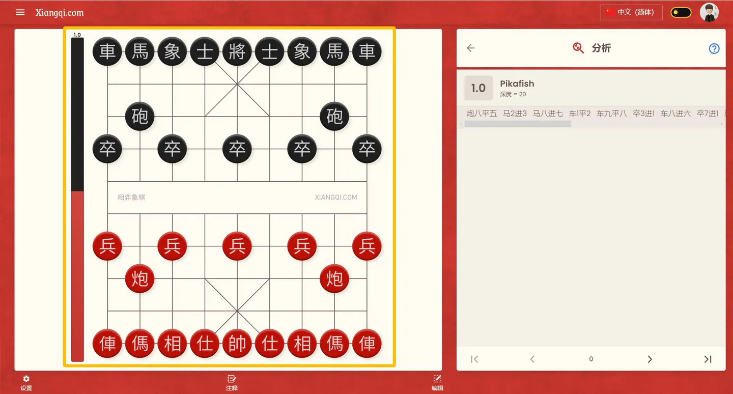 清除棋盤上所有標記的示意圖