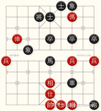 顿挫战术残局示意图