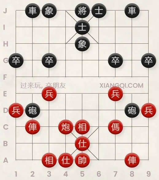 子力牵制作用示意图